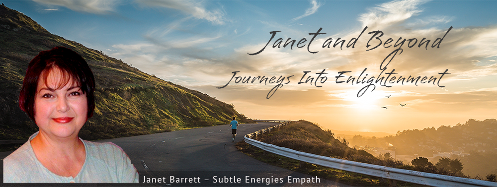 Banner for Janet Barrett: Consciousness Educator and Subtle Energies Empath